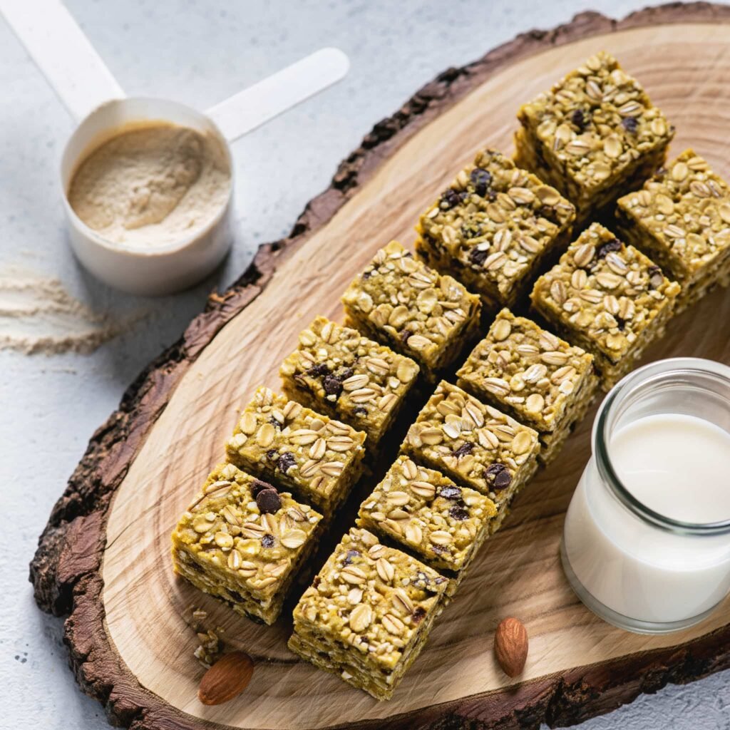 חטיפי שיבולת שועל חלבוניים